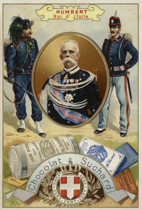 Umberto I., král italský od European School