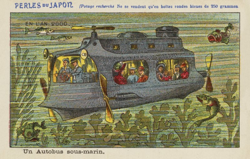 Podvodní autobus v roce 2000 od European School