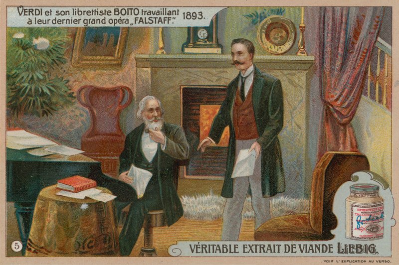 Verdi a Boito tvoří Falstaff od European School