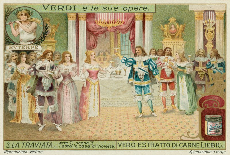 Verdis La Traviata od European School