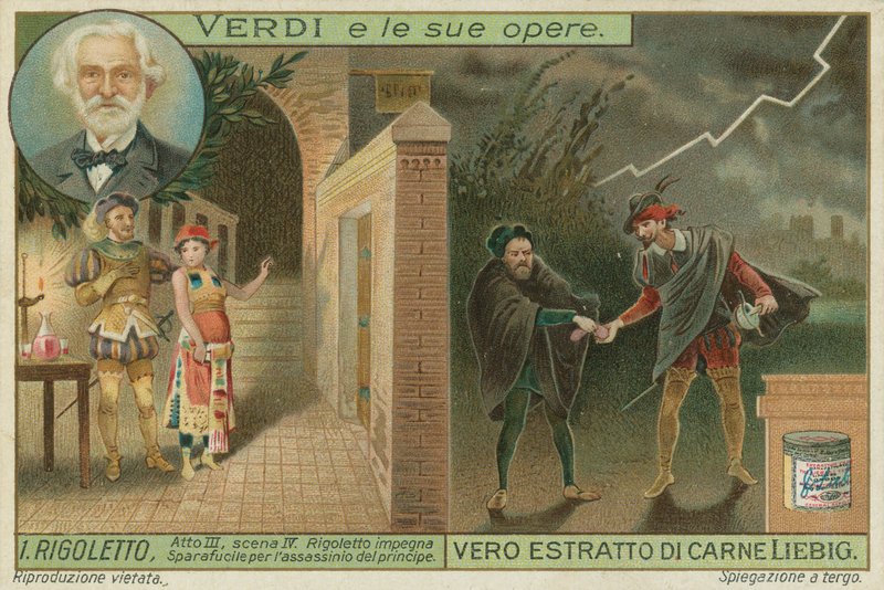 Verdis Rigoletto od European School