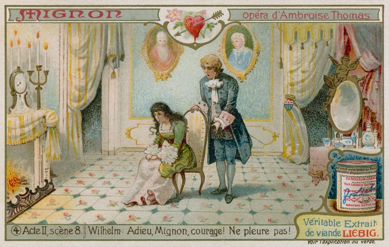 Wilhelm a Mignon od European School