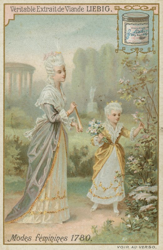 Ženy v roce 1780 od European School