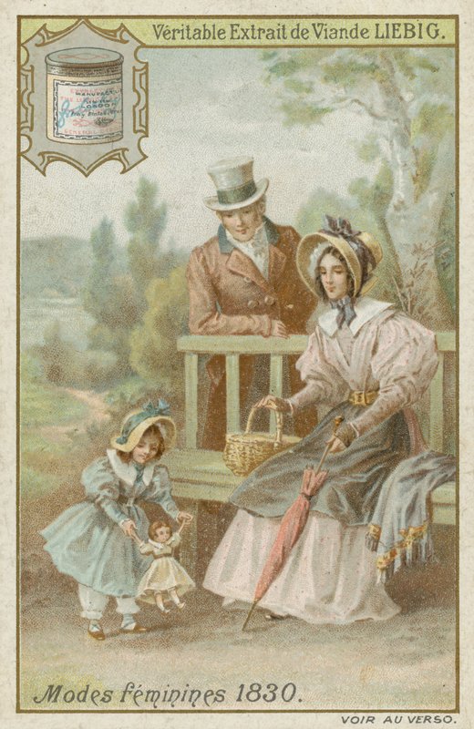 Ženy v roce 1830 od European School
