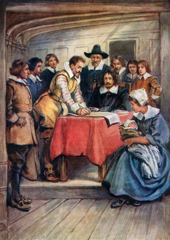 Ilustrace pro mladé poutníky od Evelyn Stuart Hardy