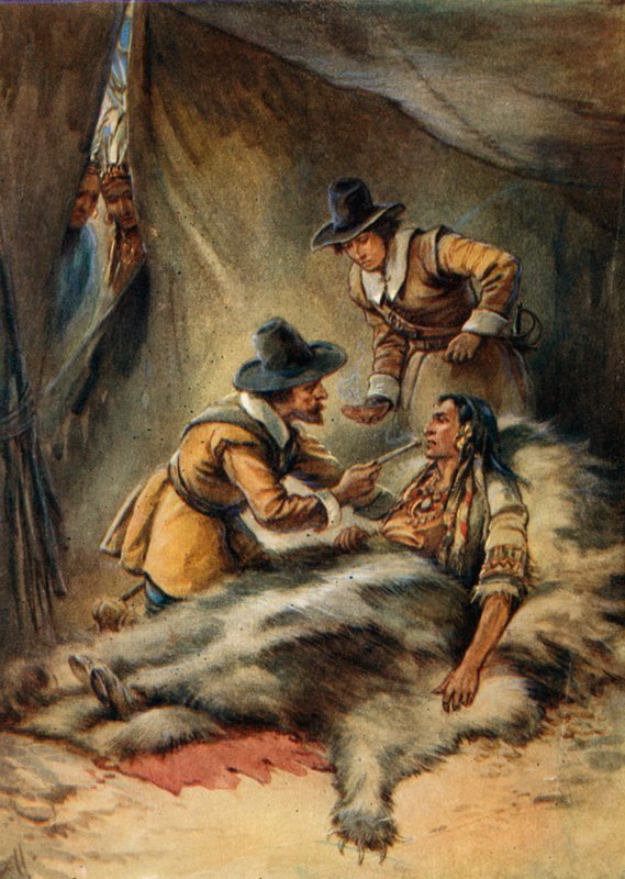 Ilustrace pro mladé poutníky od Evelyn Stuart Hardy