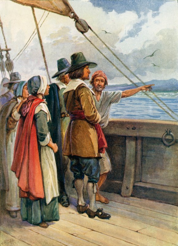 Ilustrace pro mladé poutníky od Evelyn Stuart Hardy