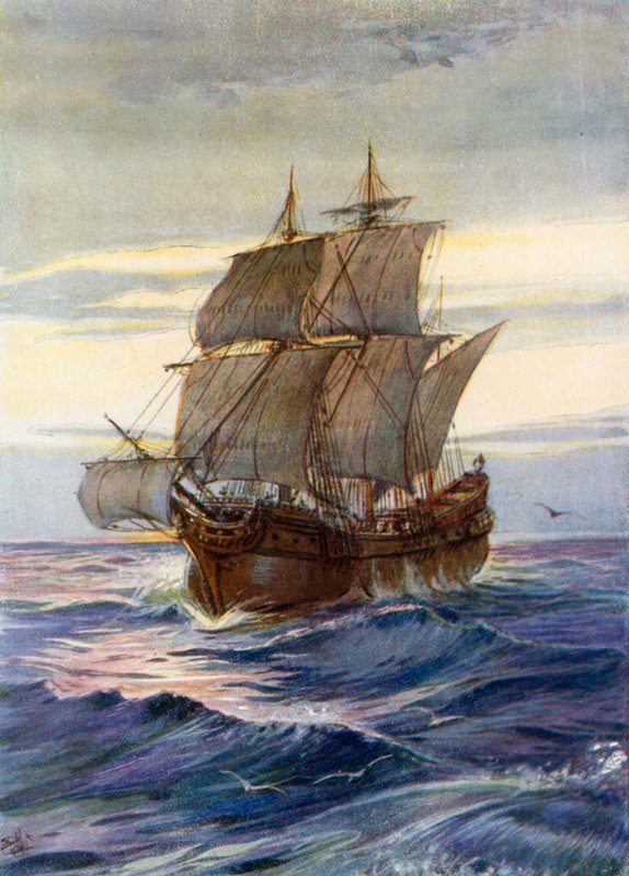 Ilustrace pro mladé poutníky od Evelyn Stuart Hardy