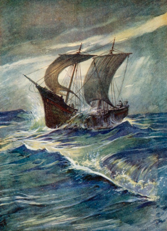 Ilustrace pro mladé poutníky od Evelyn Stuart Hardy