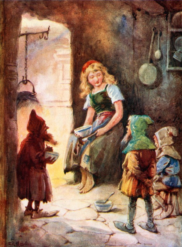 Tři malí muži od Evelyn Stuart Hardy