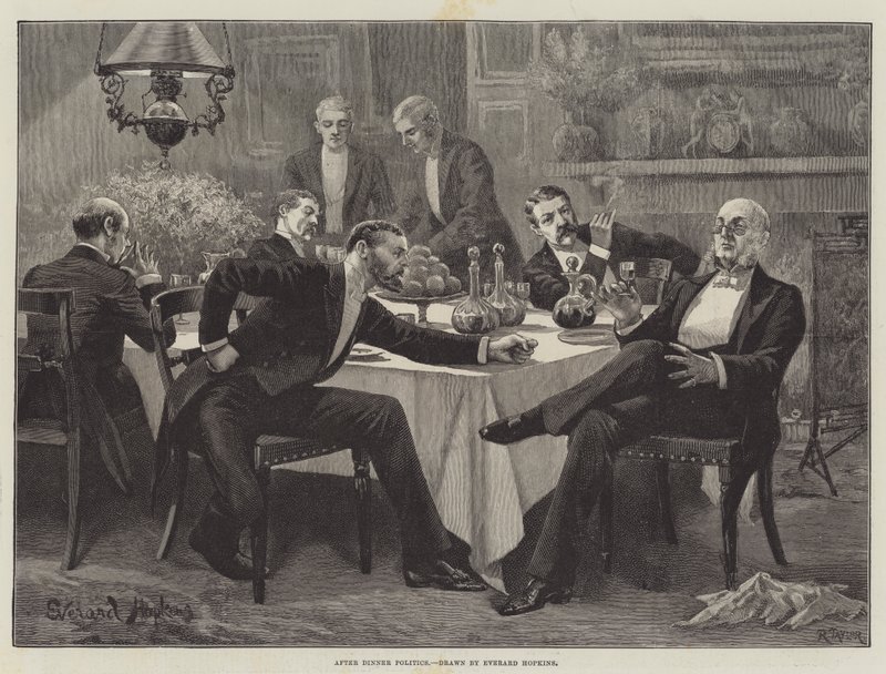 Po večeři Politika od Everard Hopkins