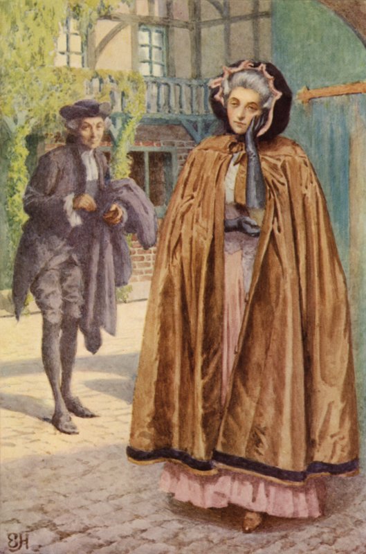 Ilustrace k Sentimentální cestě, Laurence Sterne od Everard Hopkins