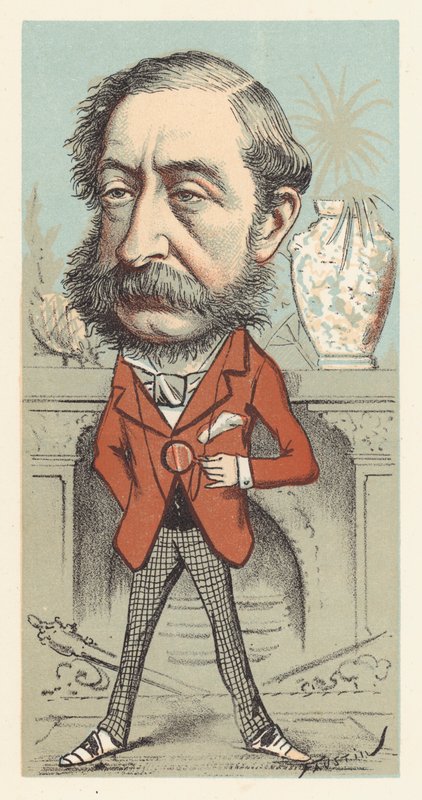 Henry Herbert, 4. hrabě z Carnarvonu, státní tajemník pro kolonie od Faustin (b.1847)