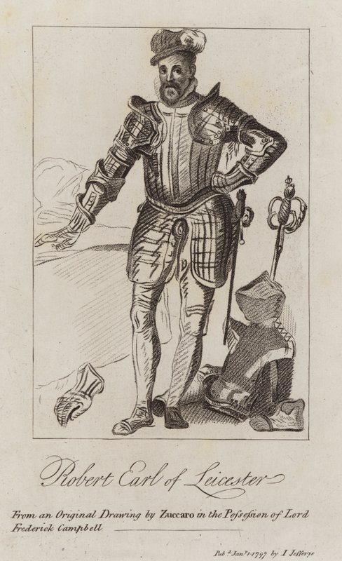 Robert Dudley od Federico (after) Zuccari or Zuccaro