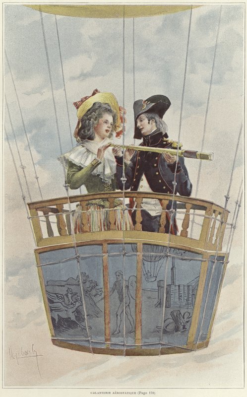 Letecká galantnost od Felicien baron de Myrbach Rheinfeld