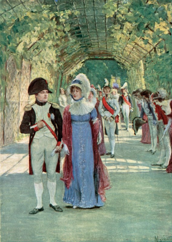 Ilustrace k Pýchě a předsudku od Jane Austenové od Felicien baron de Myrbach Rheinfeld