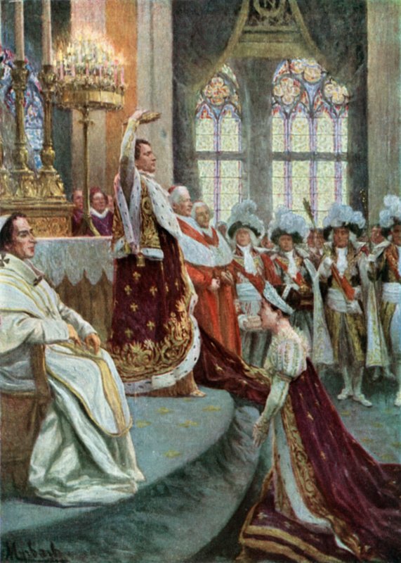 Korunovace v Notre Dame od Felicien baron de Myrbach Rheinfeld