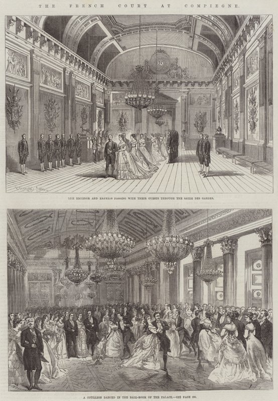 Francouzský soud v Compiegne od Felix Thorigny