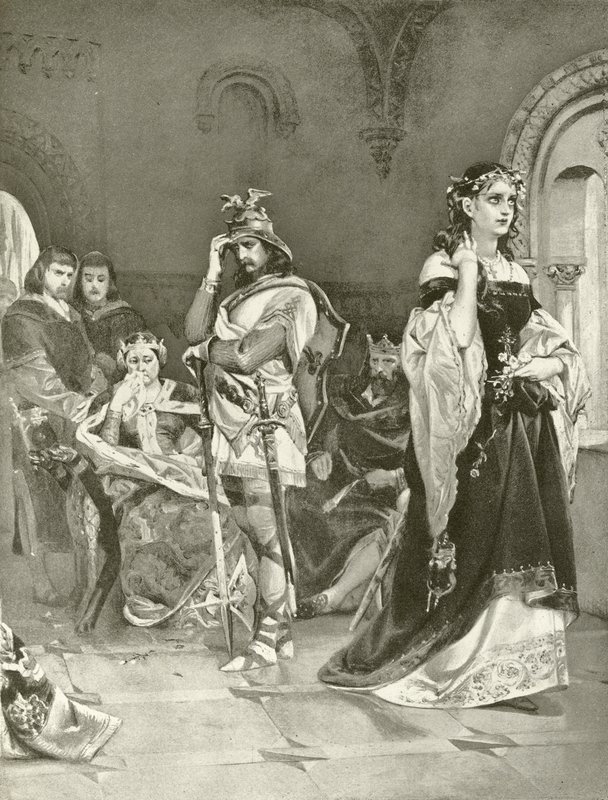 Osada. Akt IV, scéna V (hlubotisk) od Felix Octavius Carr Darley