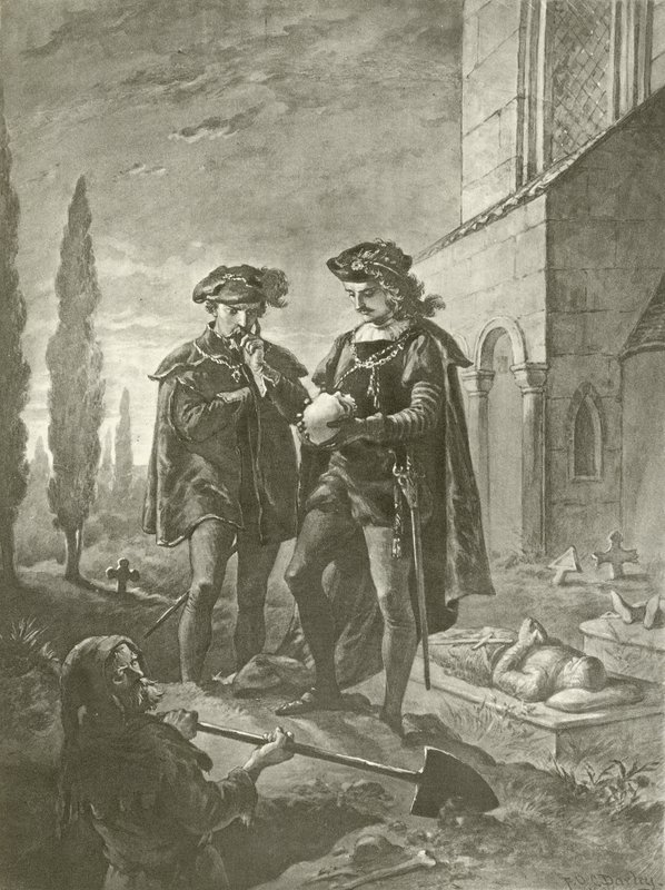 Osada. V. dějství, scéna I (hlubotisk) od Felix Octavius Carr Darley