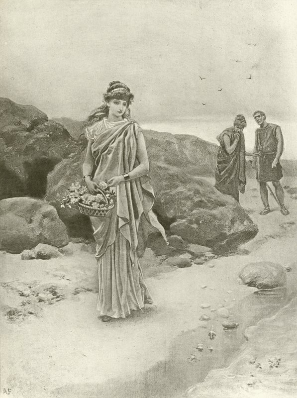 Perikles. Akt IV, scéna I (hlubotisk) od Felix Octavius Carr Darley