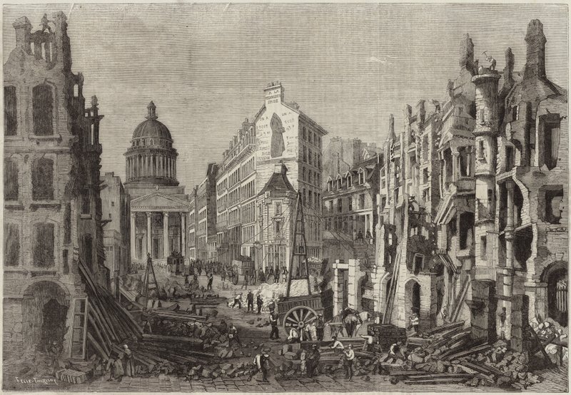 Pařížské demolice od Felix Thorigny
