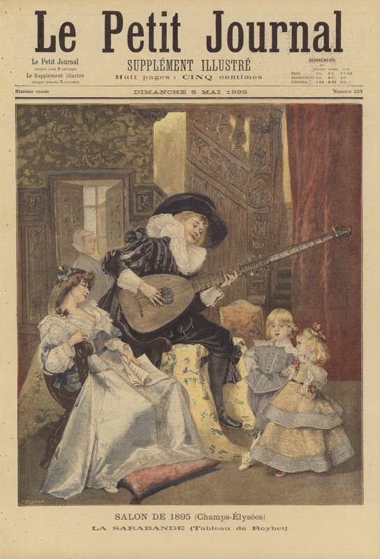 Sarabande od Ferdinand Roybet