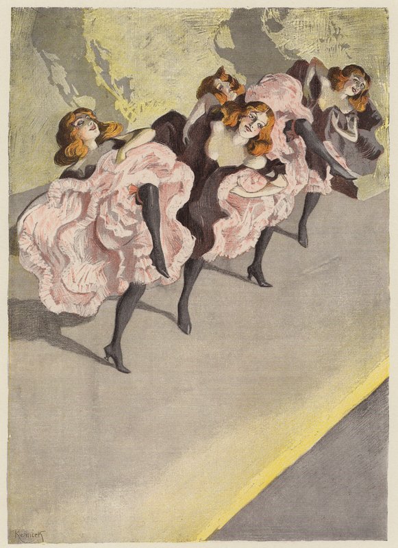 Cancan od Ferdinand von Reznicek