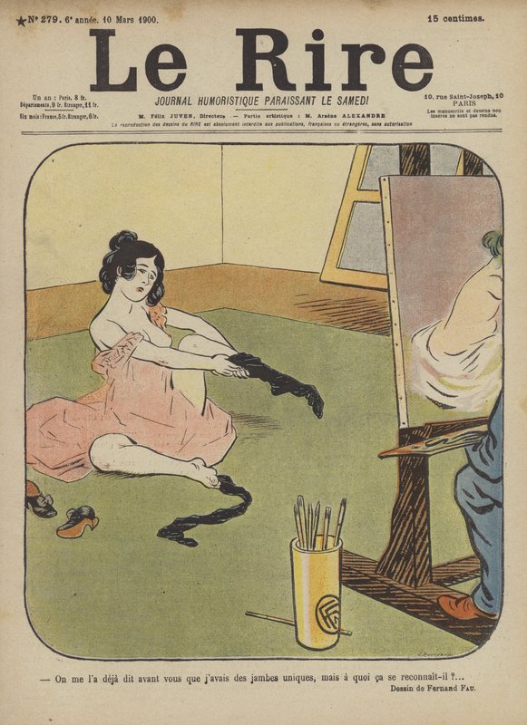 Ilustrace pro Le Rire od Fernand Fau