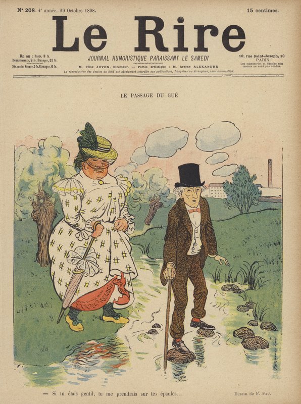 Ilustrace pro Le Rire od Fernand Fau