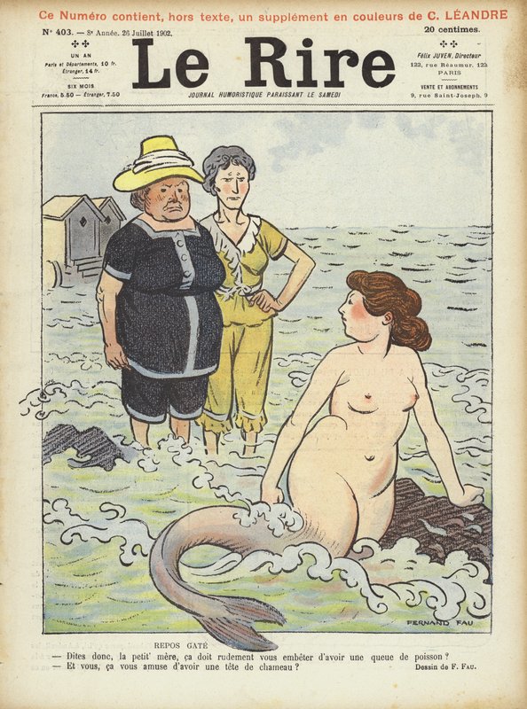 Ilustrace pro Le Rire od Fernand Fau