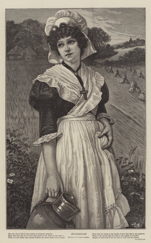 Evangeline od Florence Claxton
