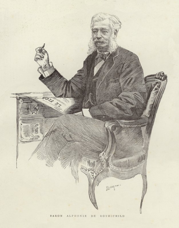 Baron Alphonse James de Rothschild od Florian