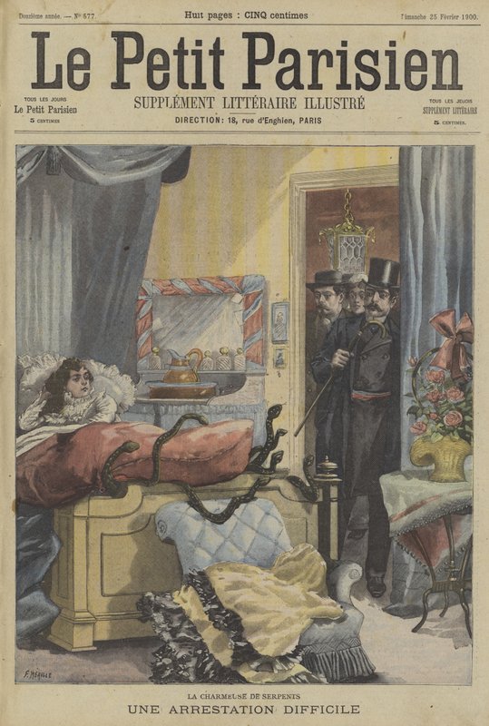 Obtížné zatčení zaklínače hadů od Fortune Louis Meaulle