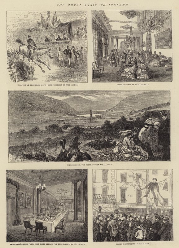 Královská návštěva Irska od Francis S. Walker
