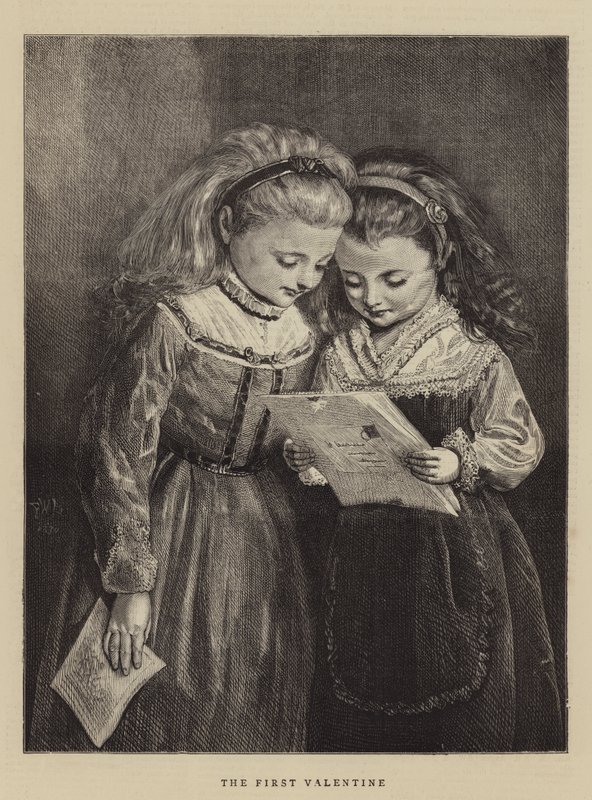 První Valentýn od Francis Wilfred Lawson