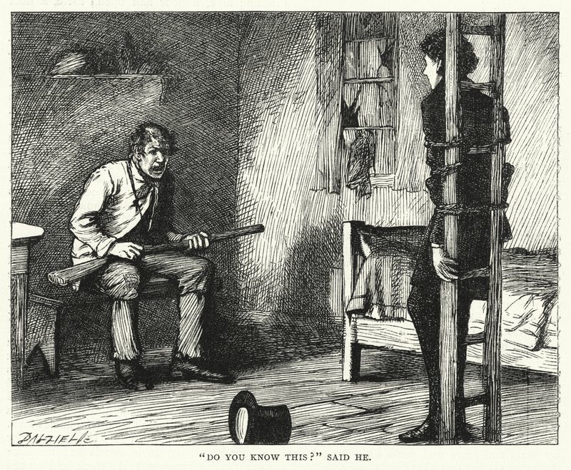 Ilustrace pro Velká očekávání od Charlese Dickense (rytina) od Francis Arthur Fraser