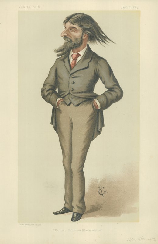 pan Herbert Herkomer od Francis Carruthers Gould
