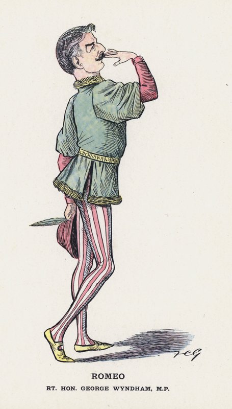 Romeo, Rt Hon George Wyndham (barevné lito) od Francis Carruthers Gould