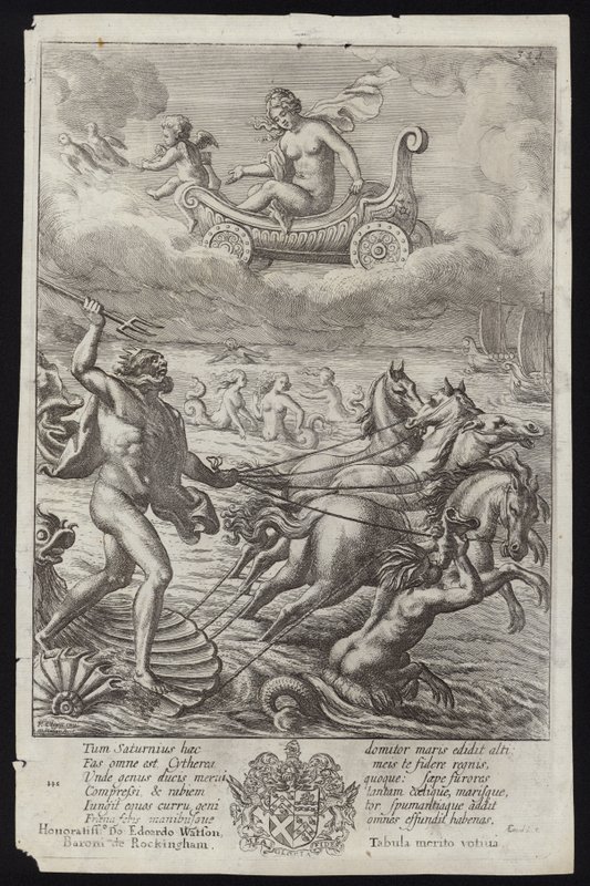 Poseidon od Francis Cleyn