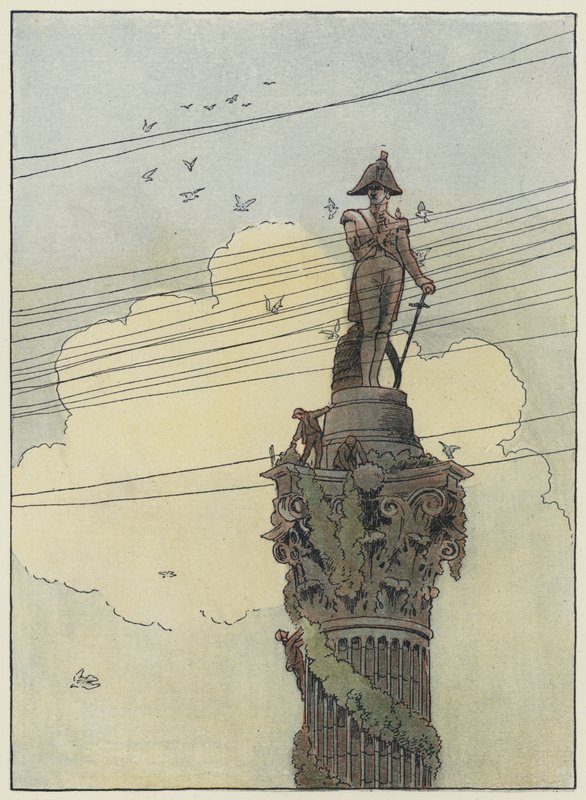 Londýn: (barevná litografie) od Francis Donkin Bedford