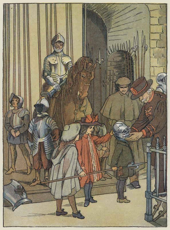 Londýn: (barevná litografie) od Francis Donkin Bedford