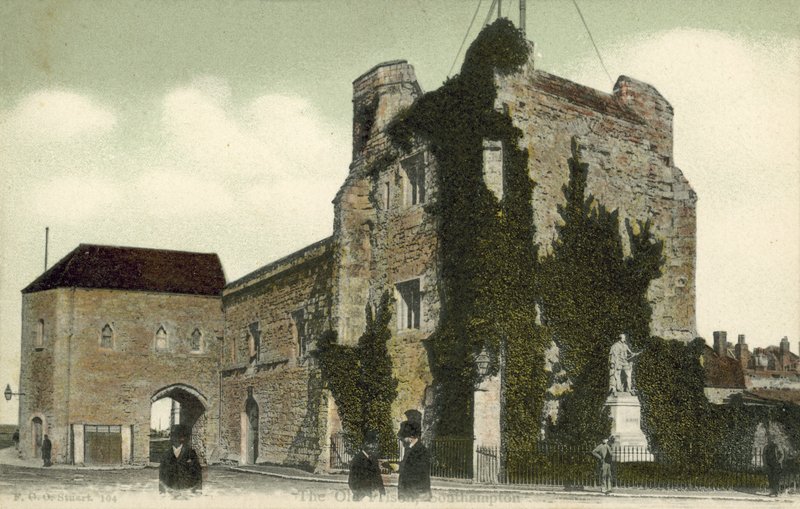 The Old Prison, Southampton (barevná fotografie) od Francis G. O. Stuart