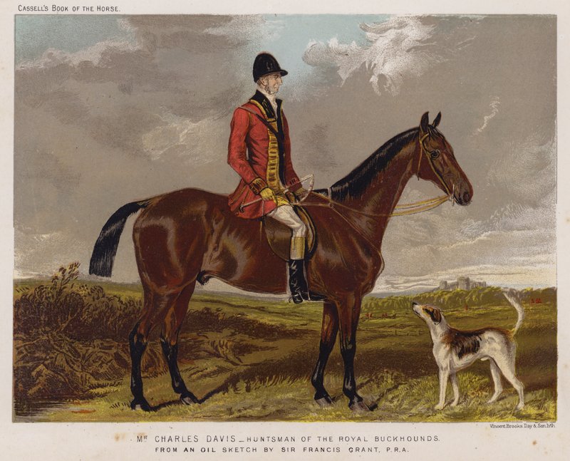 Pan Charles Davis, lovec Royal Buckhounds od Francis Grant