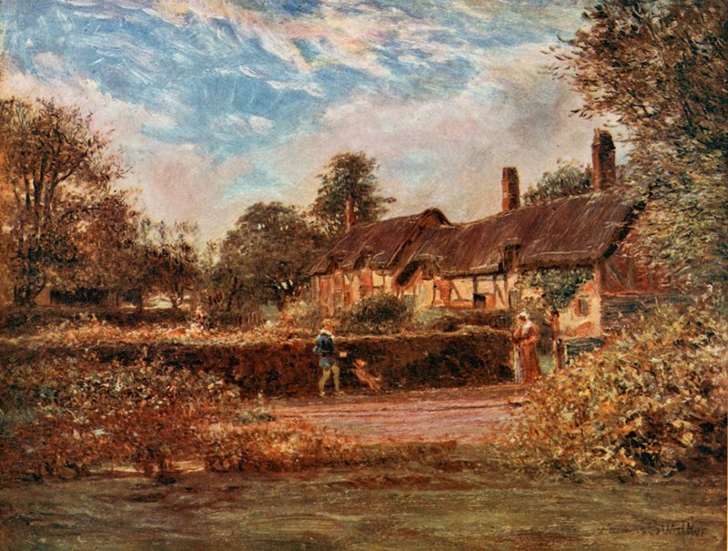 Chata Anne Hathawayové, Stratford na Avonu od Francis S. Walker