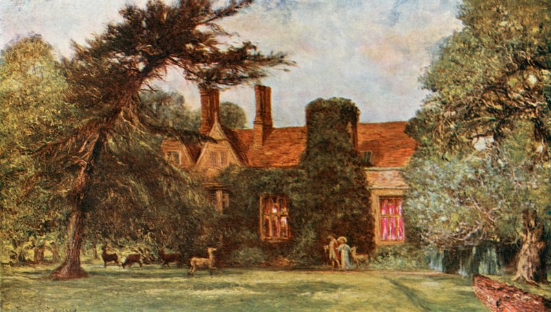 Stoke Poges Manor od Francis S. Walker