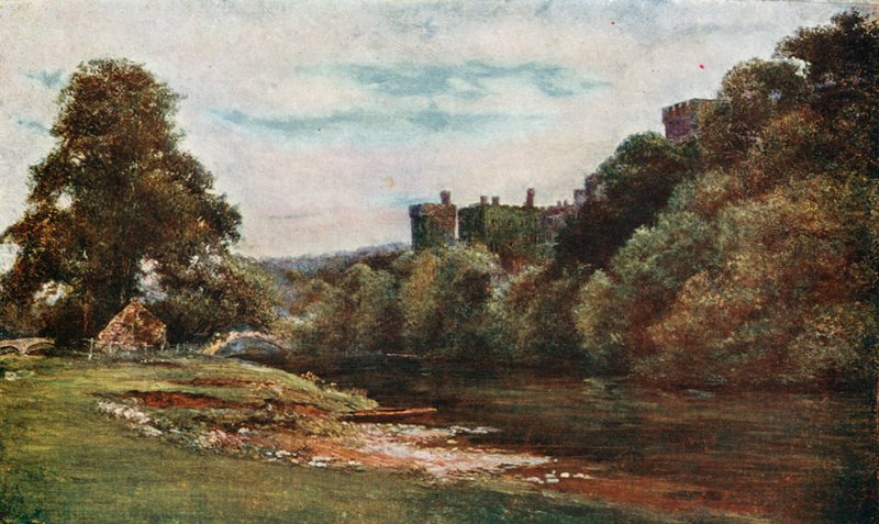 Blackwater na zámku Lismore od Francis S. Walker
