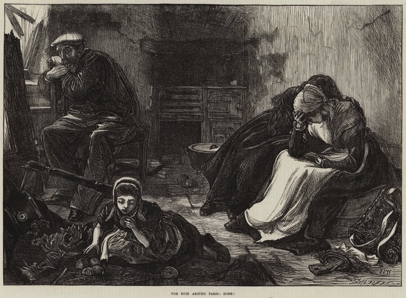 Zřícenina kolem Paříže, domov! od Francis S. Walker