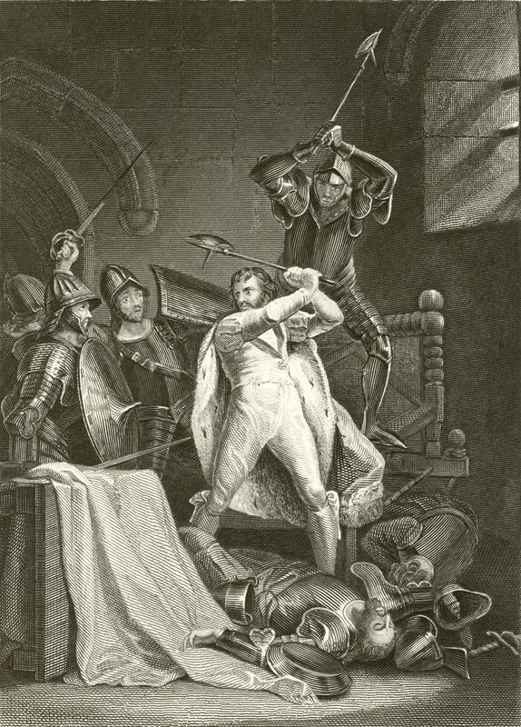 Smrt Richarda II. od Francis Wheatley