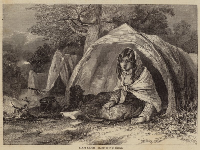 Sinfi Smithová od Francis William Topham